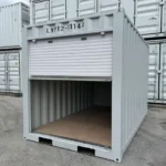 EARL Porte-a-enroulement-du-container-12-pieds-ouverte-pour-un-acces-facile